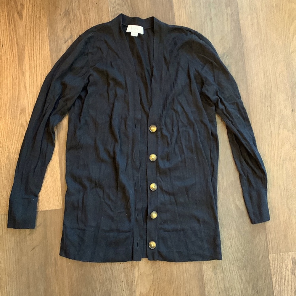 BOGO Free!! Loft cardigan, black size XS. EUC